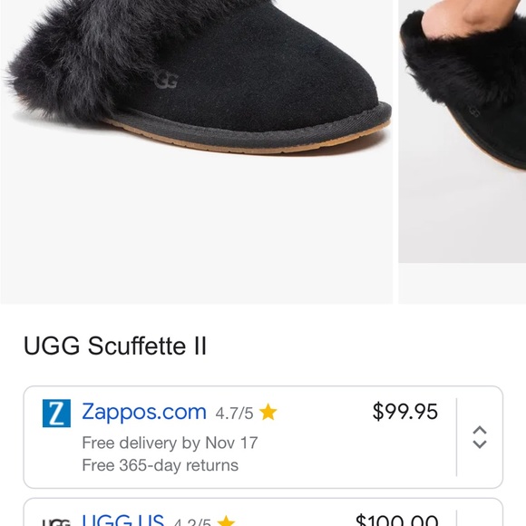 New worn UGG slippers size 8! - Picture 4 of 4